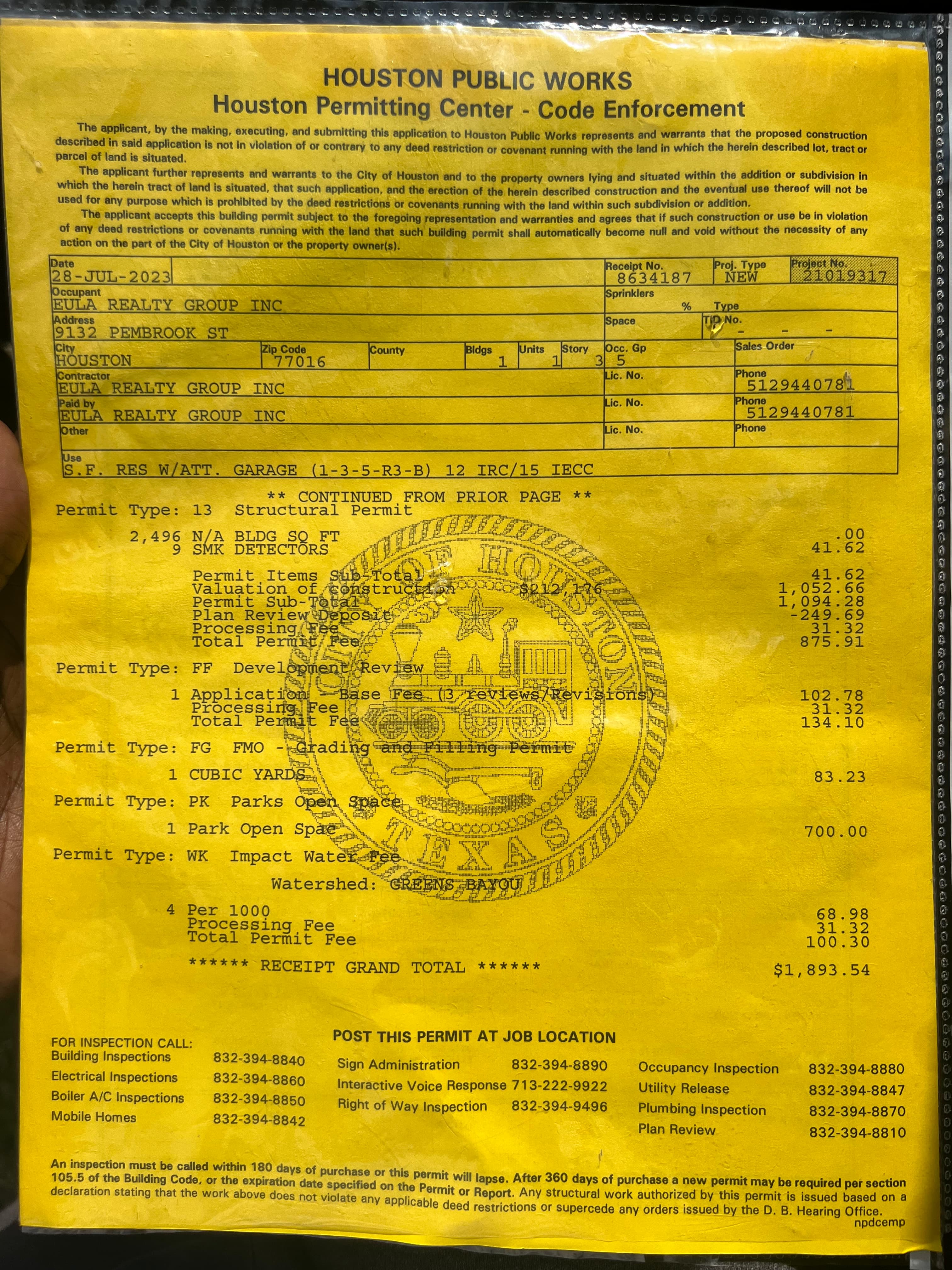 Building Permit